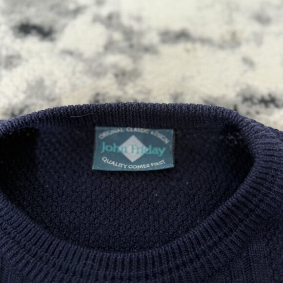 Vintage Patch Work Knitted Sweater - Picture 6 of 6